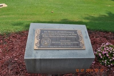 Memorial to Former American Prisoners of War. Click for full size. Memorial to Former American Prisoners of War image. Click for full size.