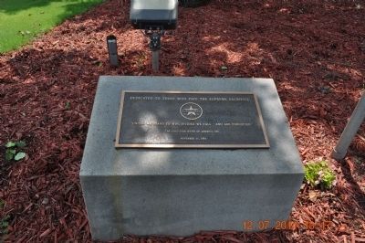 Memorial to Those Who Paid the Supreme Sacrifice. Click for full size. Memorial to Those Who Paid the Supreme Sacrifice image. Click for full size.