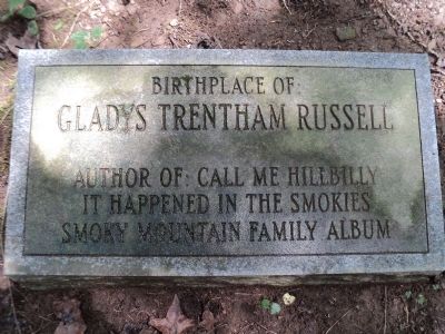 Gladys Trentham Russell Marker image. Click for full size.