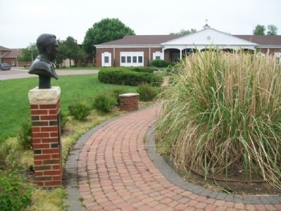 Colonel Keith G. Duckers Monument. Click for full size. Colonel Keith G. Duckers Monument image. Click for full size.