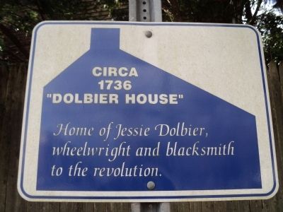 “Dolbier House” Marker image. Click for full size.