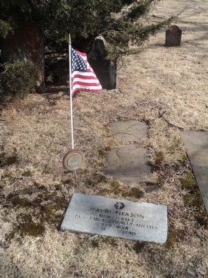 Grave of Pvt. David Pierson image. Click for full size.