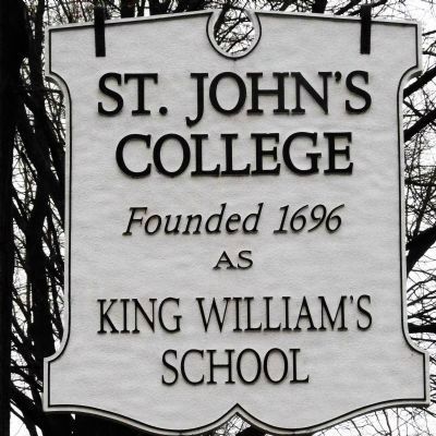 St. John's College image. Click for full size.