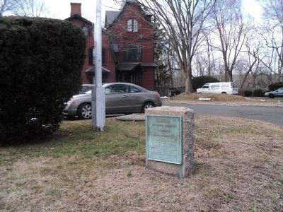 Marker in Plainfield. Click for full size. Marker in Plainfield image. Click for full size.