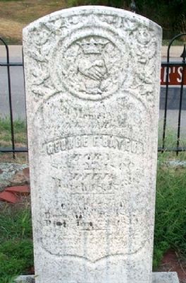 George F. Bayer Grave Marker image. Click for full size.