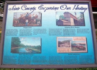 Scioto County, Experience Our Heritage Marker. Click for full size. Scioto County, Experience Our Heritage Marker image. Click for full size.