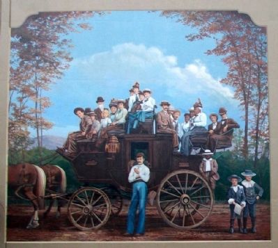 Stagecoach Mural image. Click for full size.