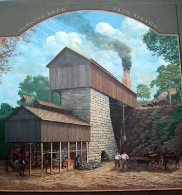 Hanging Rock Region Mural image. Click for full size.
