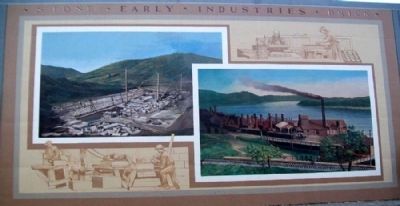Early Industries Mural image. Click for full size.