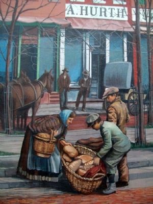 Market Square Mural Detail image. Click for full size.