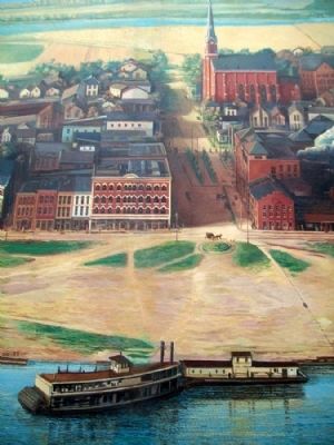 Portsmouth, 1903 Mural Detail image. Click for full size.