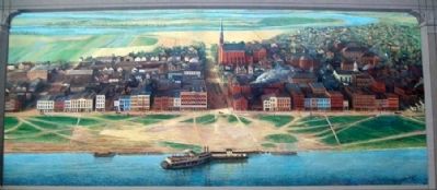 Portsmouth, 1903 Mural Detail image. Click for full size.