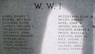 Boyd County War Memorial image. Click for full size.
