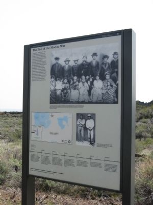 The End of the Modoc War Marker image. Click for full size.