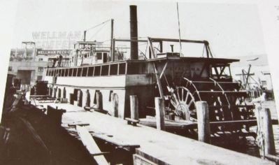 The <i>Petaluma</i> at Her Booth in the 1930s. Click for full size. The <i>Petaluma</i> at Her Booth in the 1930s image. Click for full size.