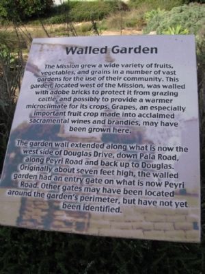 Walled Garden Marker image. Click for full size.