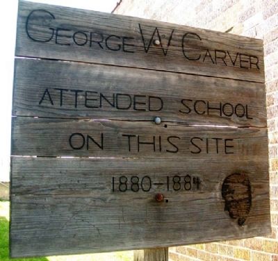 George W Carver Marker image. Click for full size.