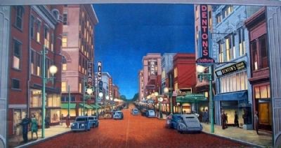 Chillicothe Street, 1940's Mural image. Click for full size.