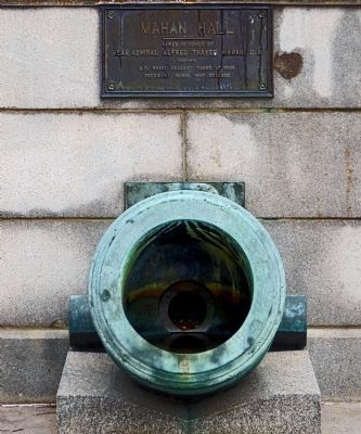 Mahan Hall Marker image. Click for full size.