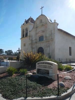 Today the Royal Presidio Chapel is called the San Carlos Cathedral image. Click for full size.