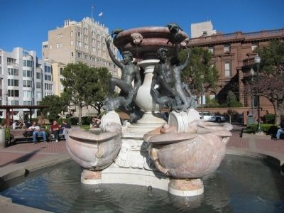 Fountain of the Tortoises in San Francisco image. Click for full size.