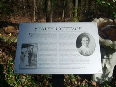 Staley Cottage Marker image. Click for full size.