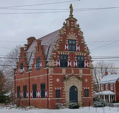 Zwaanendael House. Click for full size. Zwaanendael House image. Click for full size.