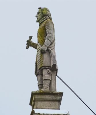 Statue of David Pietersen de Vries. Click for full size. Statue of David Pietersen de Vries image. Click for full size.