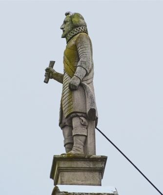 Statue of David Pietersen de Vries image. Click for full size.