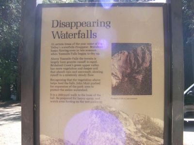 Disappering Waterfalls Marker. Click for full size. Disappering Waterfalls Marker image. Click for full size.