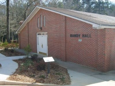 Bandy Music Hall and Marker. Click for full size. Bandy Music Hall and Marker image. Click for full size.