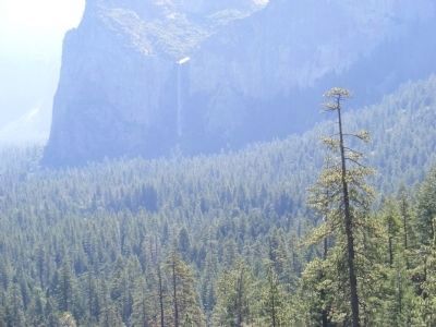 A View of the Valley and Bridalvail Falls. Click for full size. A View of the Valley and Bridalvail Falls image. Click for full size.
