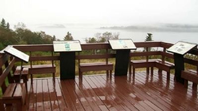 Friar's Head Observation Deck Markers image. Click for full size.