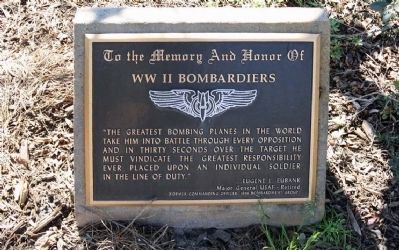 WW II Bombardiers Marker image. Click for full size.