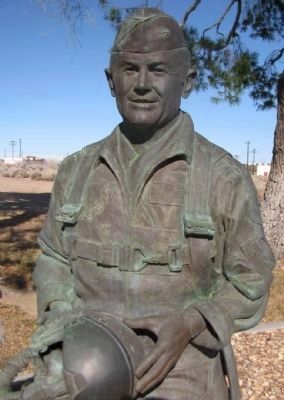 Chuck Yeager Statue image. Click for full size.