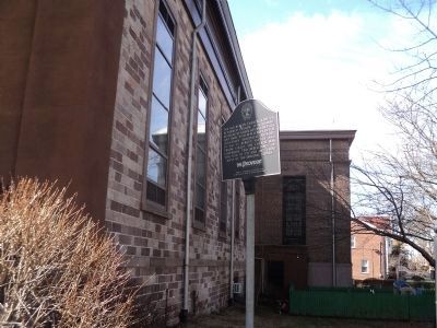 Marker in Jersey City. Click for full size. Marker in Jersey City image. Click for full size.