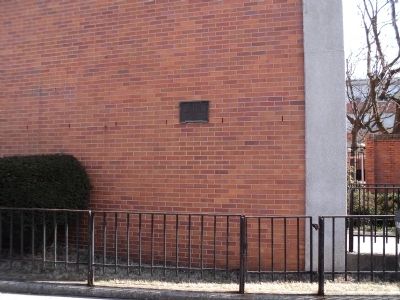 Marker in Jersey City. Click for full size. Marker in Jersey City image. Click for full size.