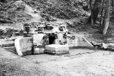 Coker Spring Excavated Spring, 1972 image. Click for full size.