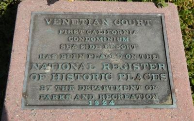 Venetian Court Marker image. Click for full size.