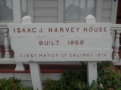 Isaac J. Harvey House. Click for full size. Isaac J. Harvey House image. Click for full size.