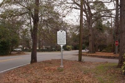 Coker Spring Marker at South Boundary Avenue SE and Newberry Street. Click for full size. Coker Spring Marker at South Boundary Avenue SE and Newberry Street image. Click for full size.