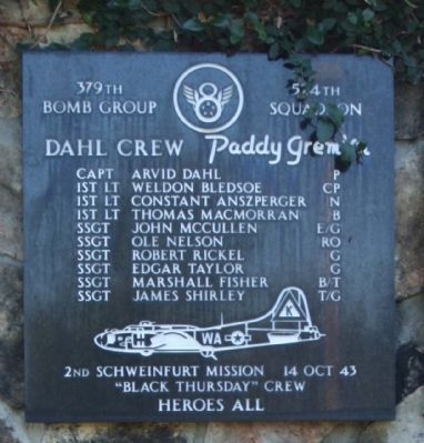 379th Bombardment Group - 524th Squadron - "Paddy Gremlin" image. Click for more information.