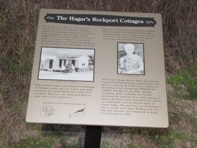The Hager’s Rockport Cottages Marker. Click for full size. The Hager’s Rockport Cottages Marker image. Click for full size.