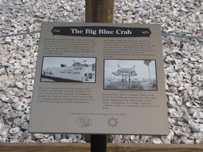 The Big Blue Crab Marker image. Click for full size.