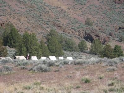 Military Re-Inactors at Gillems Camp image. Click for full size.