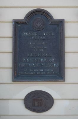 Frank L. Buck House Marker image. Click for full size.