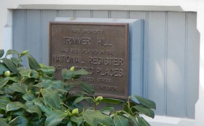 Trimmer Hill Marker. Click for full size. Trimmer Hill Marker image. Click for full size.