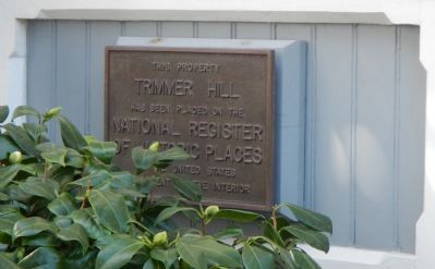 Trimmer Hill Marker image. Click for full size.