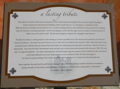 A Lasting Tribute Marker image. Click for full size.
