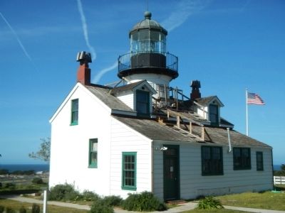 The Point Pinos Lighthouse. Click for full size. The Point Pinos Lighthouse image. Click for full size.